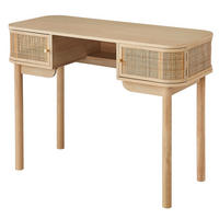 SCHREIBTISCH Rechteckig Braun 110 x 45 x 78 cm - Braun, Holz (45/110/78cm) - Nordlys