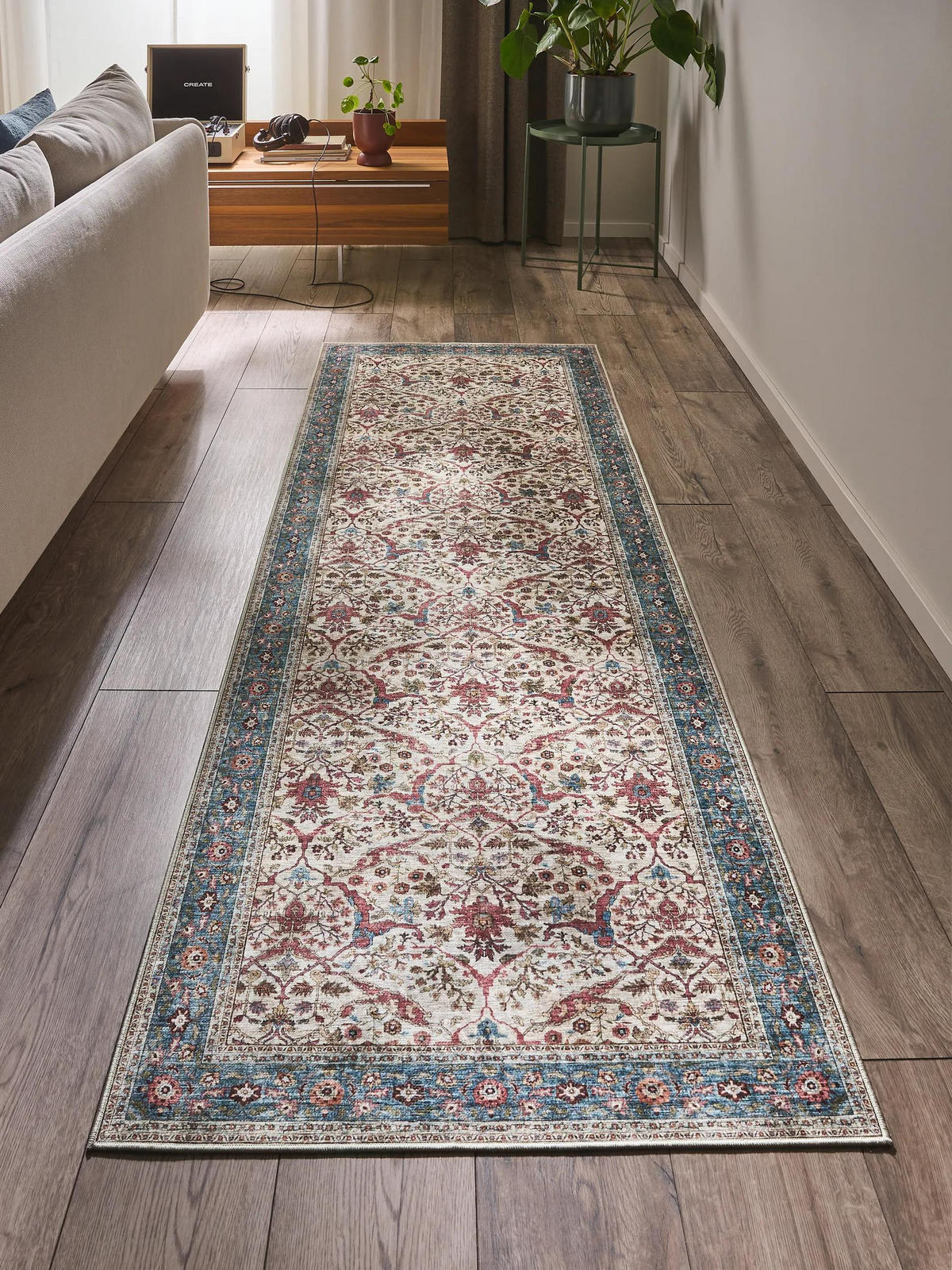 LÄUFER Laury Multicolor 80x240 cm - Multicolor, Kunststoff/Textil (80/240cm) - benuta Pop