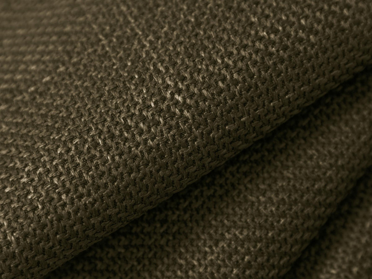 ECKSOFA ausklappbar links mit Container Gloria aus strukturiertem Stoff grün 5 Sitzplätze - Grün, Textil (170/280cm) - Micadoni