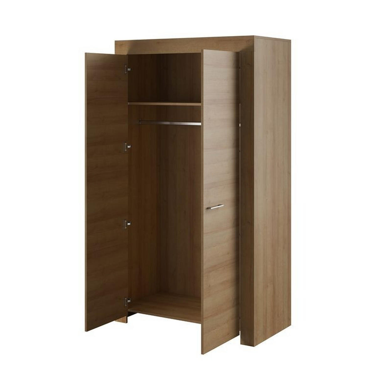 KLEIDERSCHRANK – SSZ110 – 110 cm – Sky – Sonoma Eiche - Sonoma Eiche, Holzwerkstoff (110/197/54cm) - hi-markt