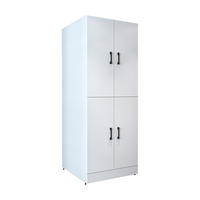 WASCHMASCHINENSCHRANK DORA-I 70cm Breit - Weiß, Holzwerkstoff (70/186/74cm)