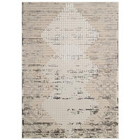 TEPPICH CRYSTAL Weiß 80/150 cm - Weiß, Textil (80/150cm) - Tapiso