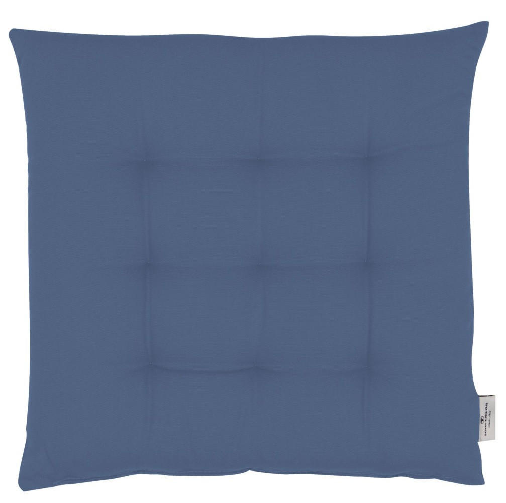 ZIERKISSENHÜLLE Dove jeans 40x40cm - Blaugrau, Textil (40/40cm) - Tom Tailor