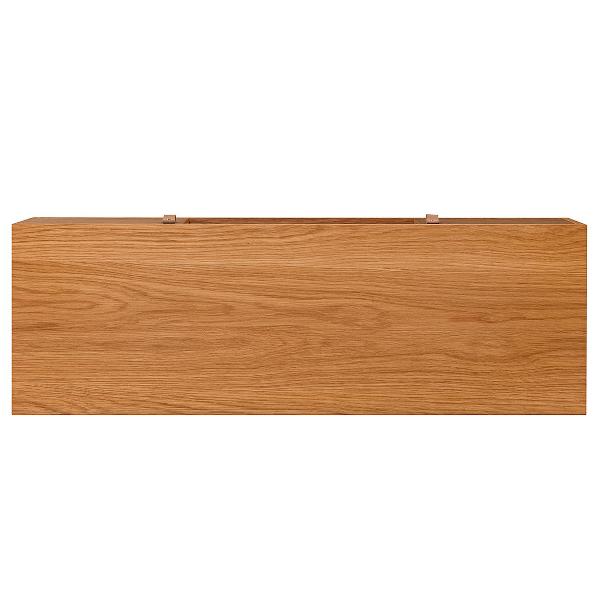 TV-LOWBOARD - Echtholzfurnier Eiche, 120 cm - Braun, Holzwerkstoff (120/45/40cm) - home24