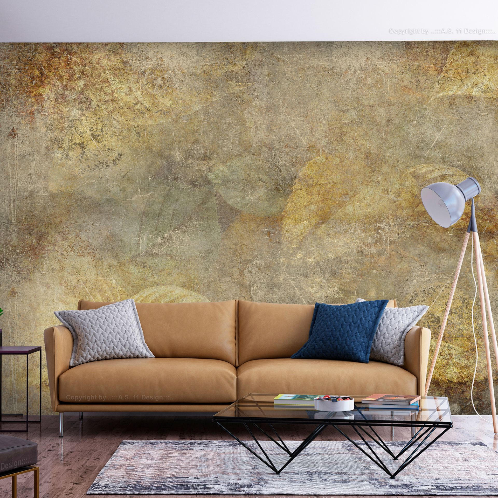 VLIESTAPETE Braun 200/140 cm - Braun, Textil (200/1cm) - KUNSTLOFT