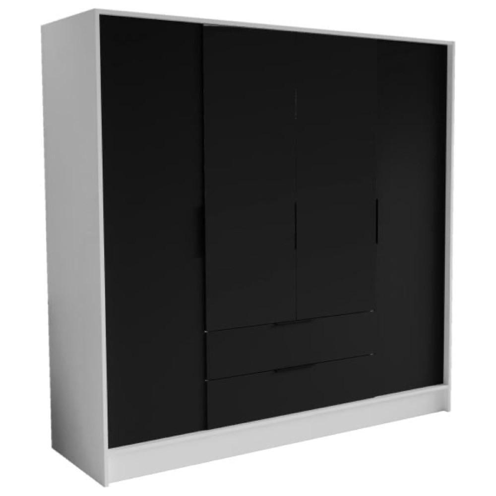 Sepro Meble Schrank Weiß 200x200x51 cm
