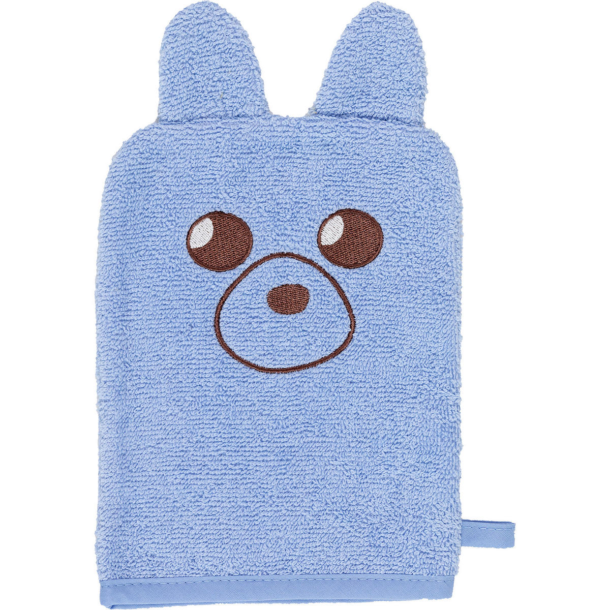 WASCHHANDSCHUHE FLIPS DER BÄR HELLBLAU - Blau, Textil (16/23cm) - Smithy