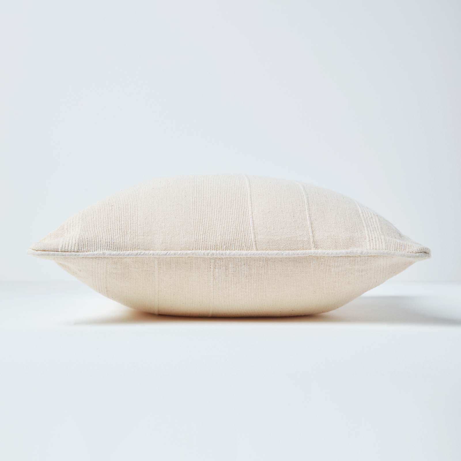 KISSENHÜLLE Rajput 45/45 cm, 100% Baumwolle - Creme, Textil (45/45cm) - Homescapes