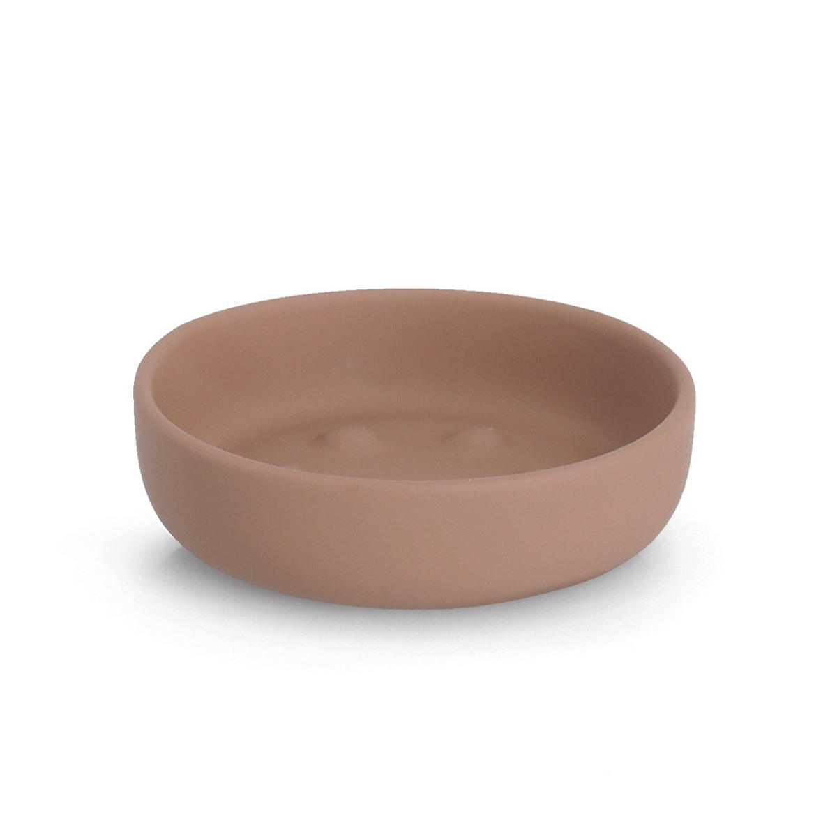 SEIFENSCHALE Keramik Brass Tone Ø 11,2 cm - Mokka, Keramik (11.2/3.3/11.2cm) - ZELLER