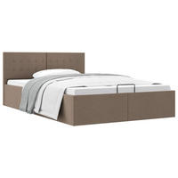 METALLBETT Hutchison 148/211 cm - Grau, Metall (140/200cm) - Nettlife