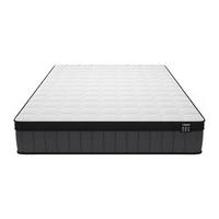 STANDARDMATRATZE - 2 Personen - stoff - weiß Tolca - Weiß, Textil (160/200cm) - Vente-Unique