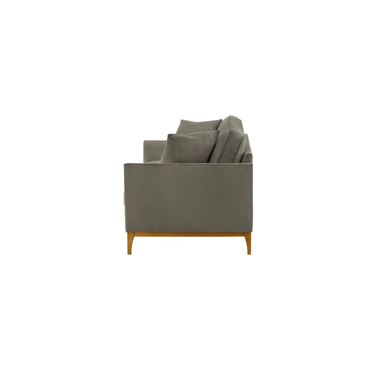 Thumbnail - Xxxl Dreisitzer-Sofa, Braun, Textil, 3-Sitzer, 201x91x95 cm, Wohnzimmer, Sofas & Couches, Sofas, 3-Sitzer Sofas