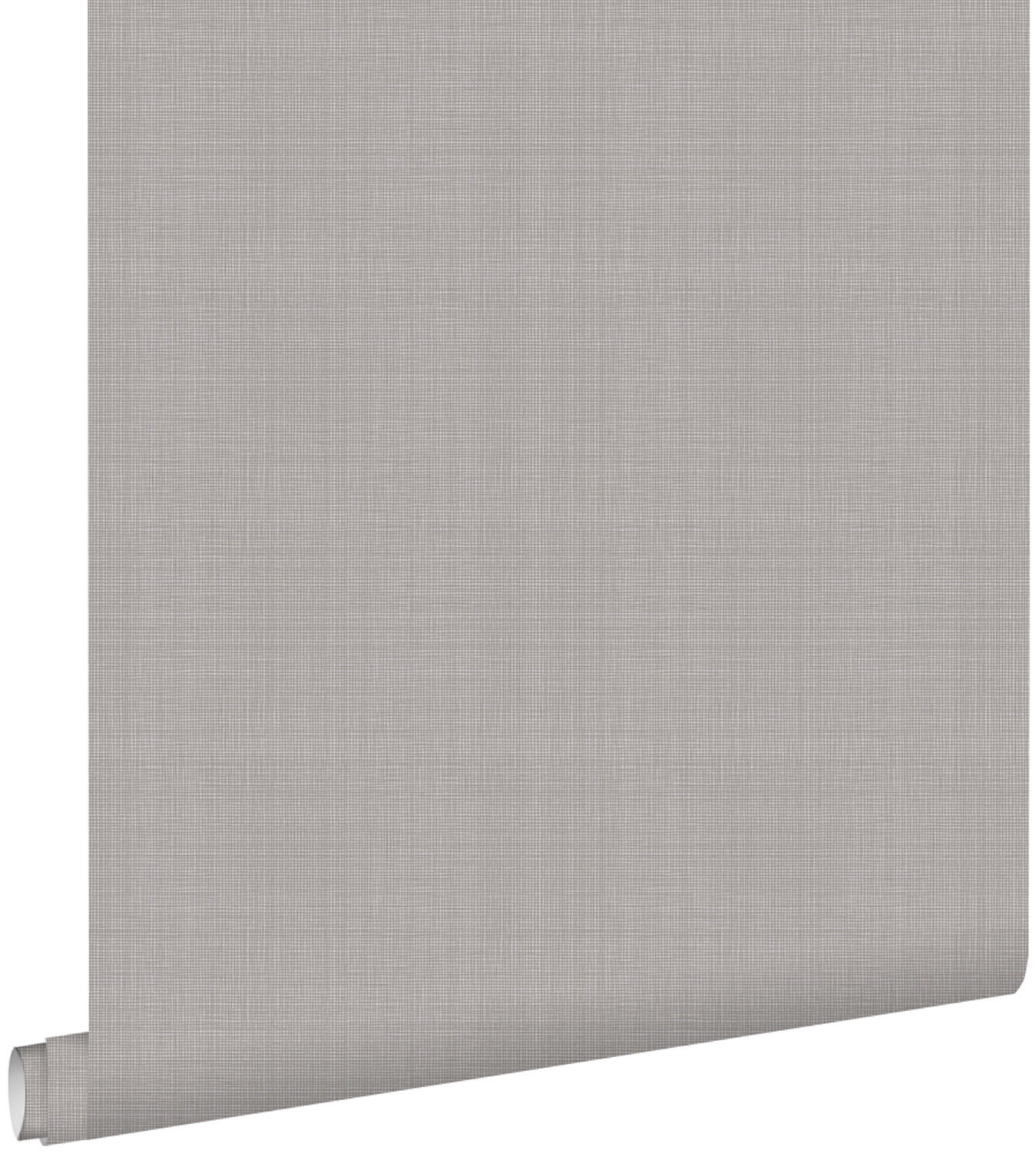 TAPETE Leinen-Optik 53 cm x 10.05 m - Grau, Papier (53/1000cm) - ESTAhome