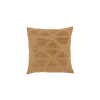 DEKOKISSEN Muncie Gelb 45/45/10 cm - Gelb, Textil (45/45cm) - Light & Living