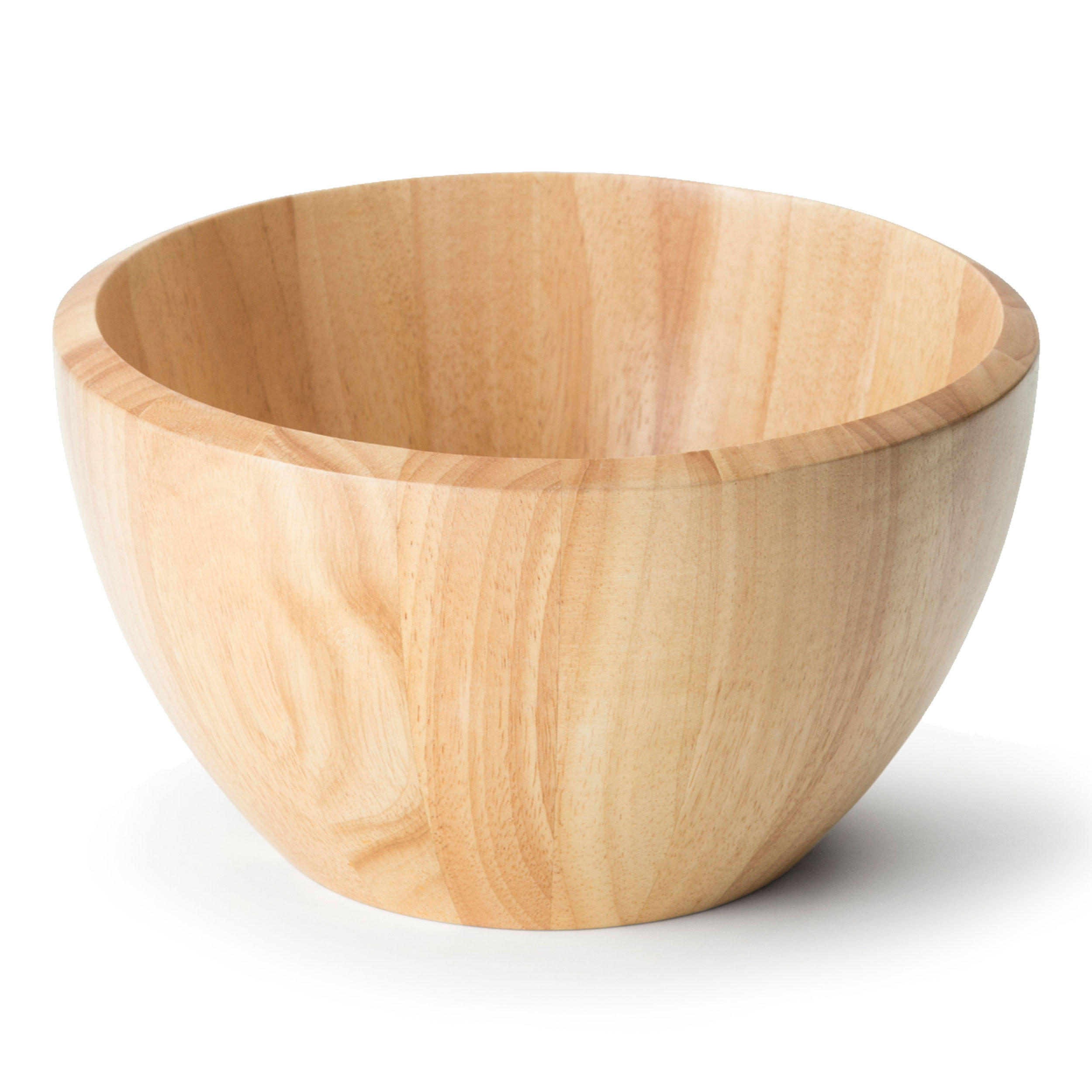 SERVIERSCHÜSSEL, Gummibaumholz, Ø 25 cm - Braun, Holz (25/9/25cm) - Continenta