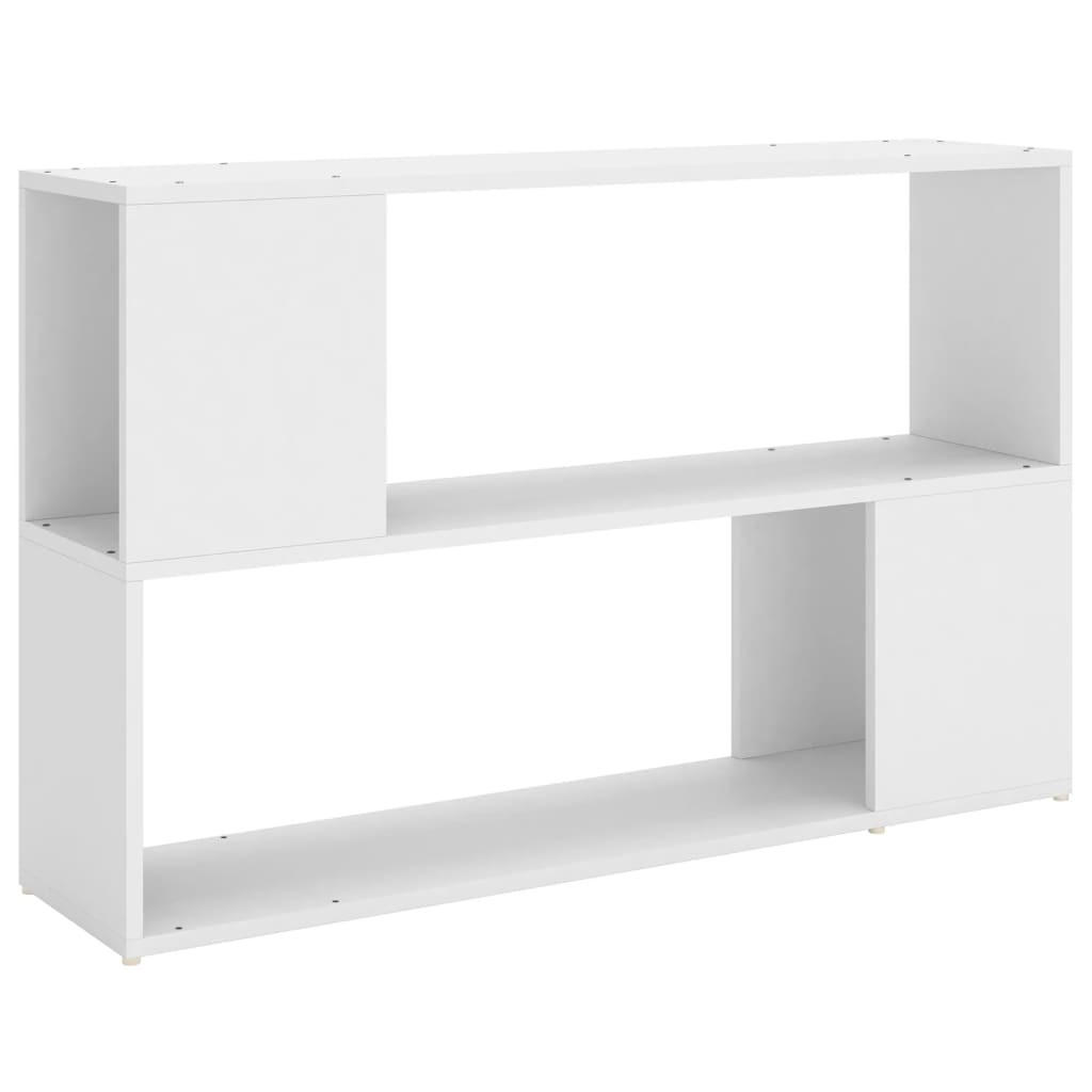vidaXL Bücherregal Weiß 100x63x24 cm