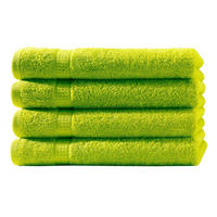 HANDTUCH 50x100 cm Frottier Handtücher im 4er Set aus 100% Baumwolle, Grün 500g/m2 - Grün, Textil (50/100cm) - Carpe Sonno