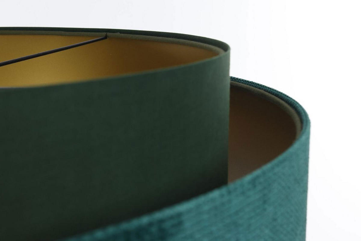 HÄNGELEUCHTE Grün 60/25 cm - Türkis, Kunststoff (60/1/25cm) - ONZENO