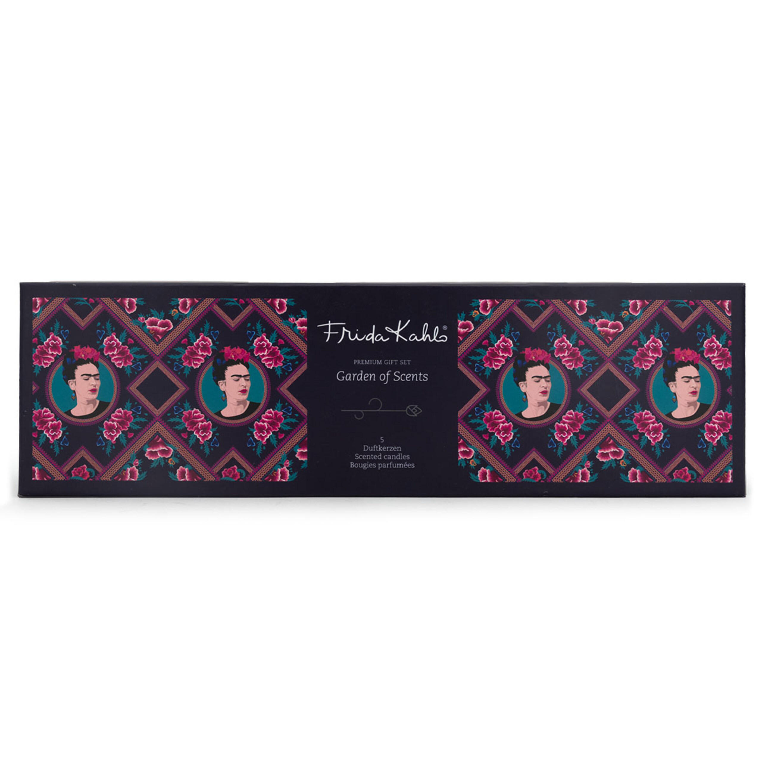 5tlg.DUFTKERZEN Set - Multicolor, Glas/Naturmaterialen (11cm)