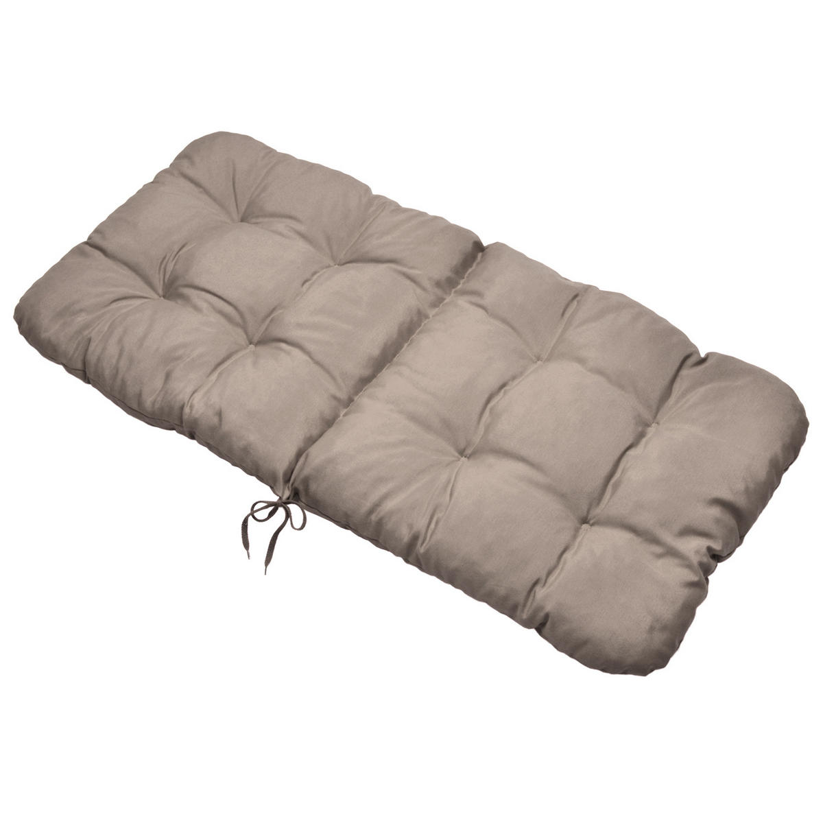 NIEDERLEHNER Flair NL 100x50x8cm Taupe (2tlg) - Taupe, Textil (50/100cm) - Beautissu 