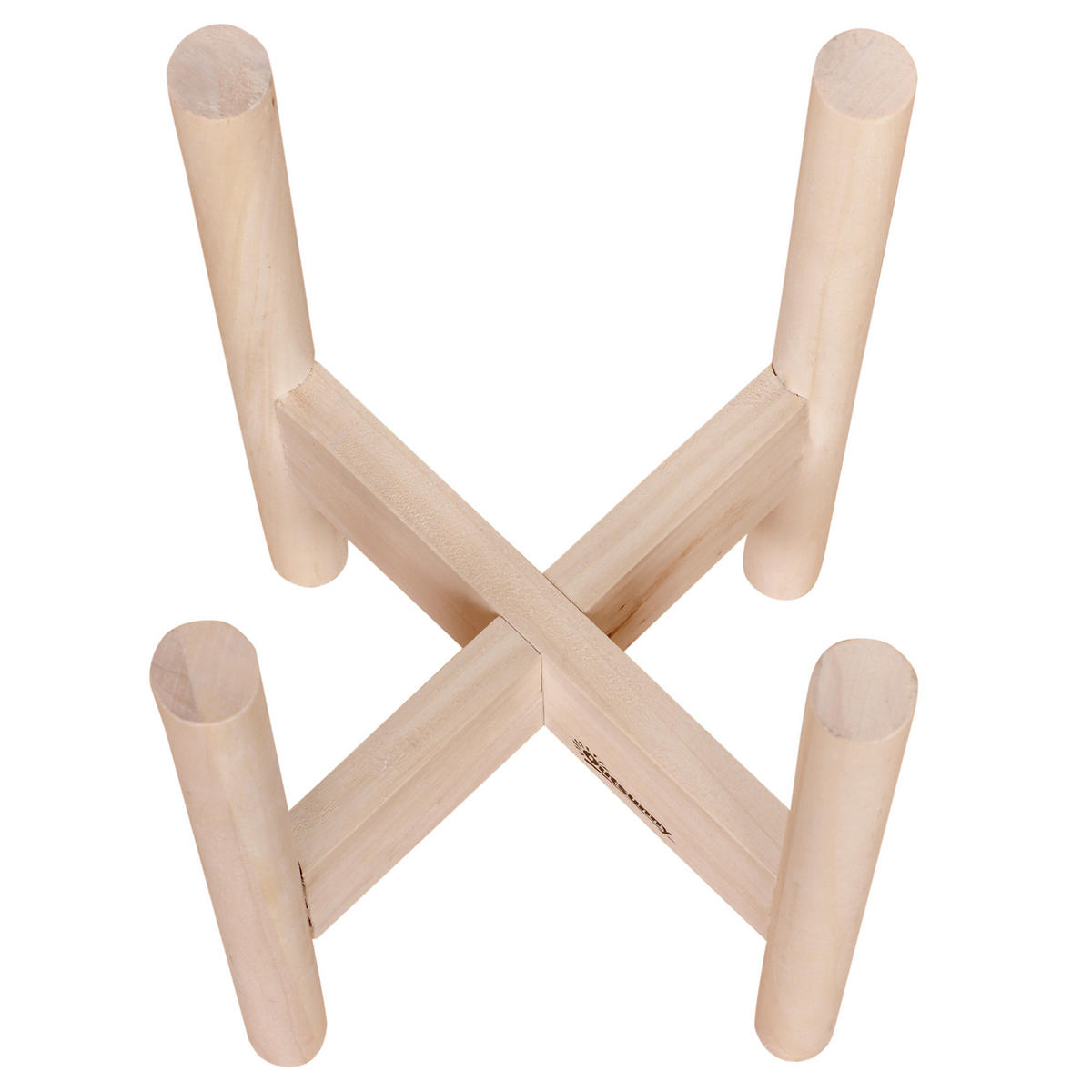BLUMENSTÄNDER, Tannenholz, Naturholz - Naturfarben, Holz (24/35.4/24cm) - Outsunny
