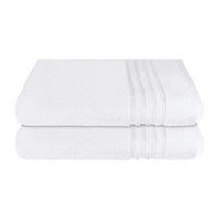 DUSCHTUCHSET Milano - 2-teilig - 70 x 140 cm - Weiß - Weiß, Textil (70/140cm) - SCHIESSER