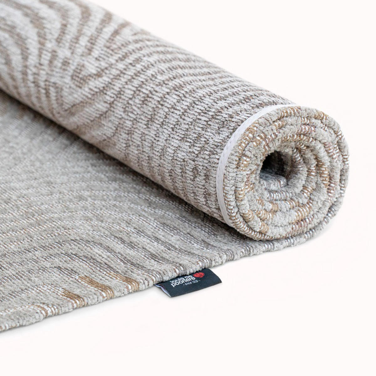 TEPPICH Shell Beige Meditation Coral 80/150 cm - Beige, Textil (80/150cm) - Louis De Poortere