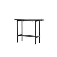 KONSOLENTISCH, Skate, Schwarz, Stahl, 40 x 110 x 80 cm - Schwarz, Metall (110/40/80cm) - ebuy24