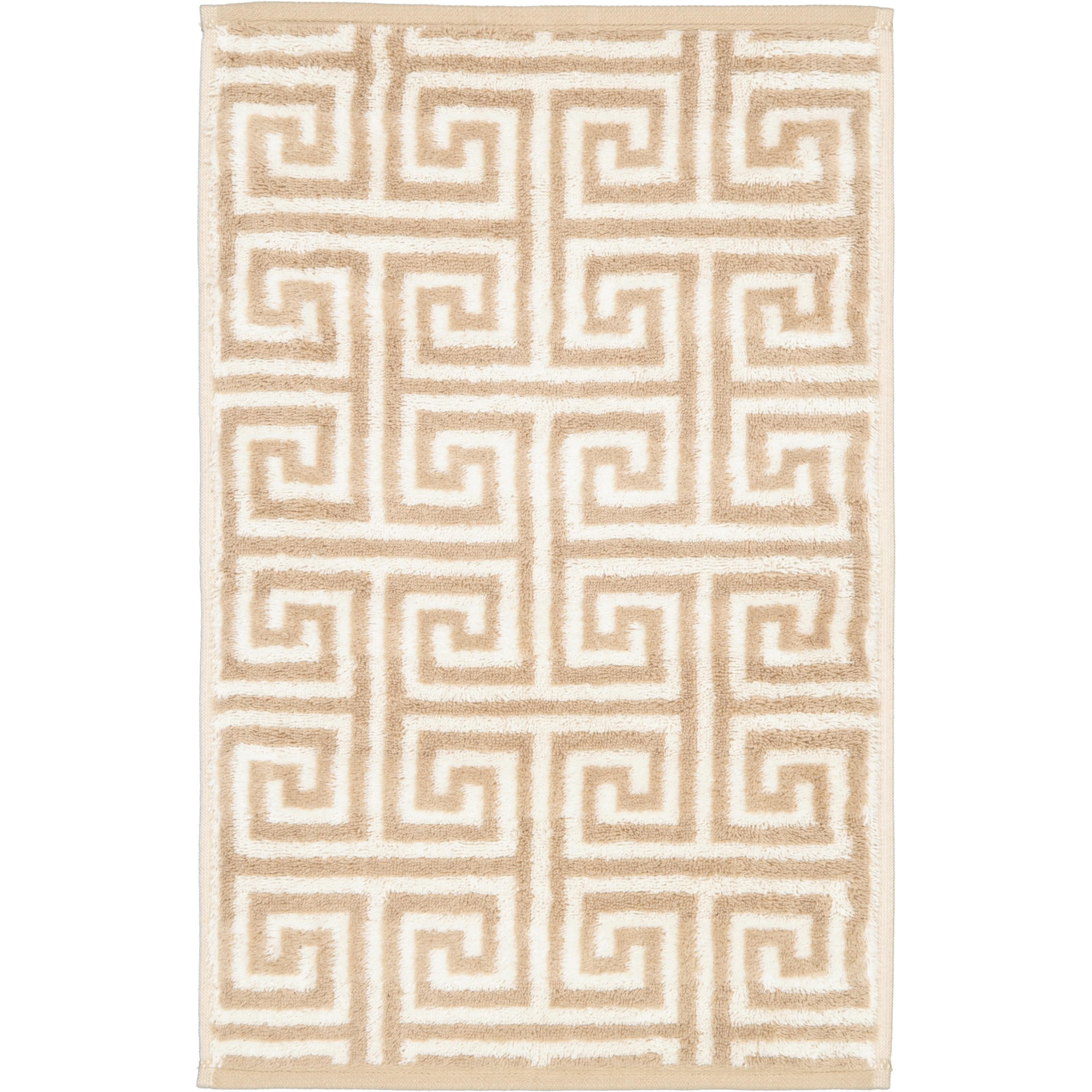 HANDTÜCHER NOBLESSE ELEGANCE ALLOVER 1088 SAND - 33 - Beige, Textil (30/50cm) - Cawoe