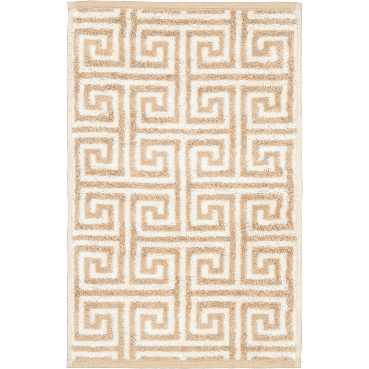HANDTÜCHER NOBLESSE ELEGANCE ALLOVER 1088 SAND - 33 - Beige, Textil (30/50cm) - Cawoe