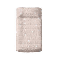 TAGESDECKE little star 100x130 cm (kinderbett) grau - Grau, Textil (100/130cm) - Happy Friday