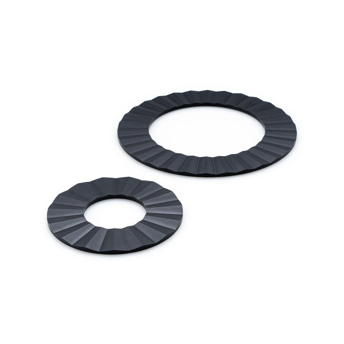 UNTERSETZER Rund, Duracore, Schwarz, Ø 20 cm - Schwarz, Holz (20/1/20cm) - Continenta