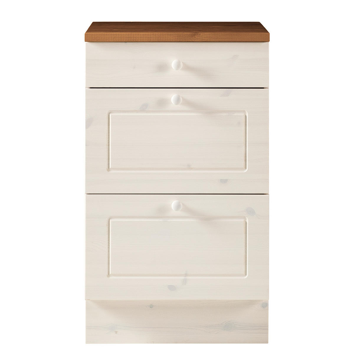 KÜCHENZEILE - Kiefer massiv - Kieferfarben, Holz (300/205/60cm) - home24