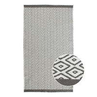 IN-/OUTDOORTEPPICH - Kunstfaser - Elfenbein / Grau - Grau, Textil (160/230cm) - home24