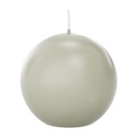 KUGELKERZEN Elfenbein Ø 80 mm, 6 Stück - Beige, Paraffin (8/8/8cm) - Wiedemann Kerzen
