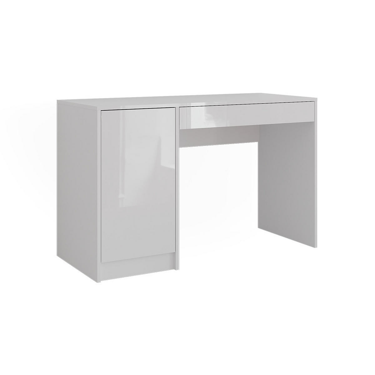 TOALETNÍ STOLEK Sherry Bílá/bílý vysoký lesk - vysoce lesklá bílá, kompozitní dřevo (119.8/76/50.1cm) - Vicco