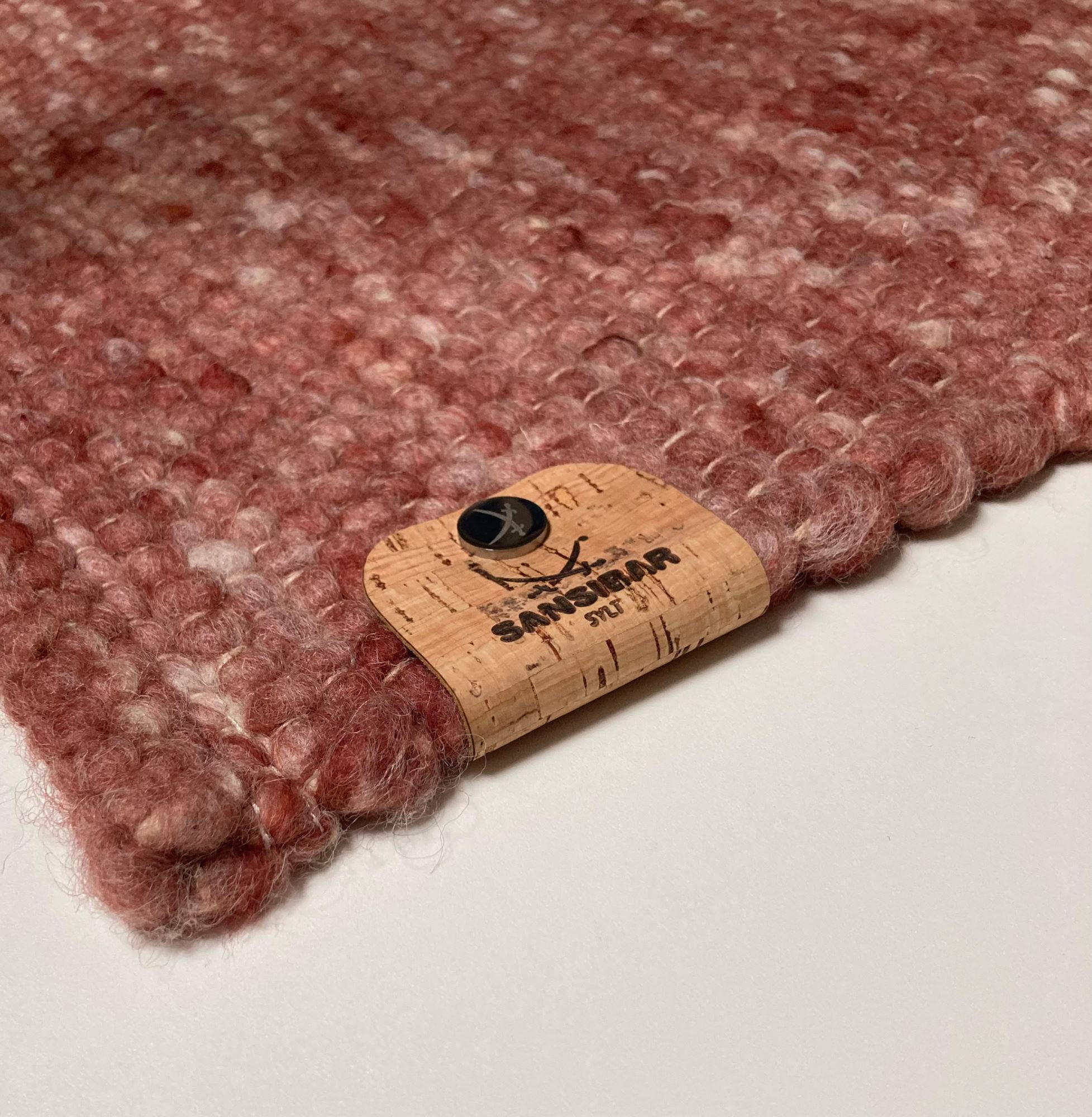 WEBTEPPICH Hörnum 170x240 cm - Rot, Textil (170/240cm) - Sansibar SYLT