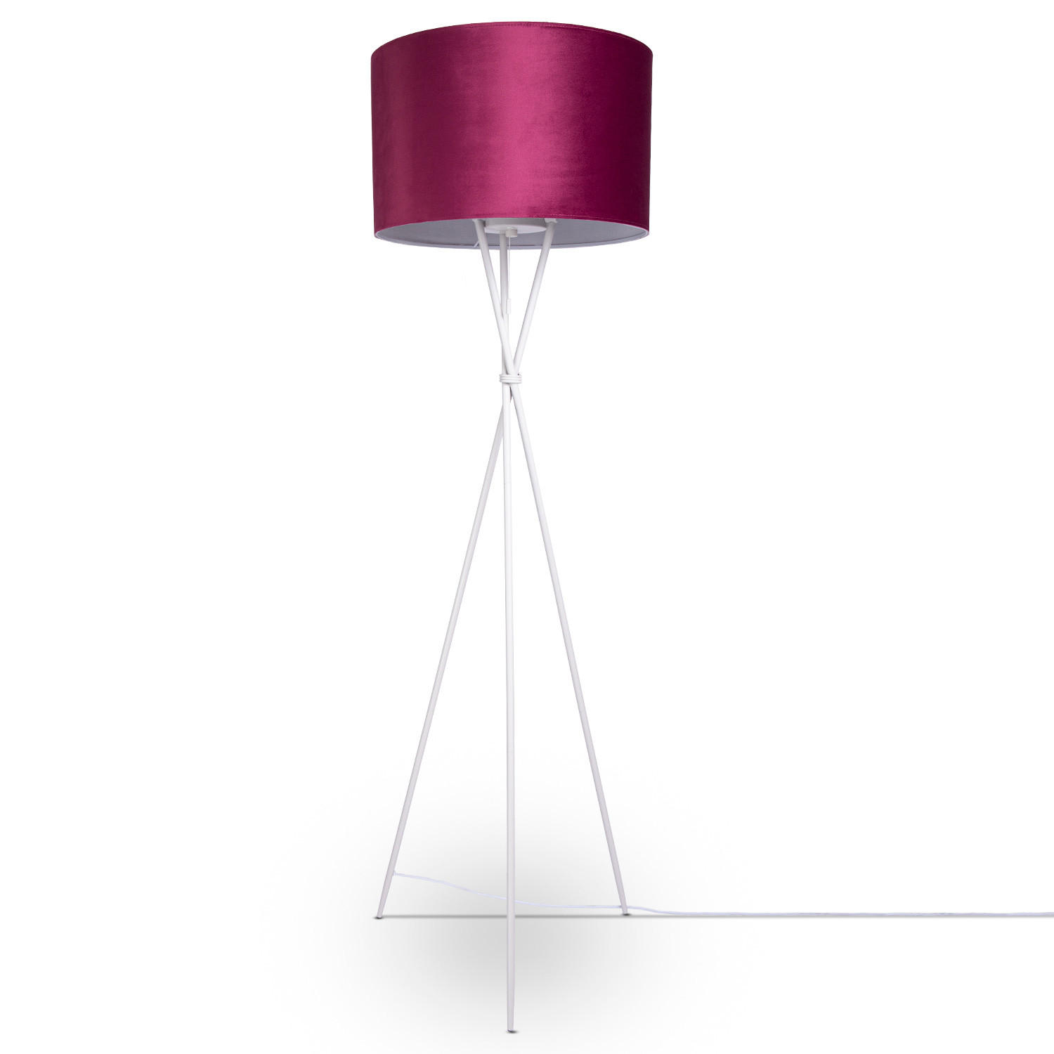 STEHLEUCHTE Kate Fl - Magenta, Metall (48/48/177.5cm) - Paco Home