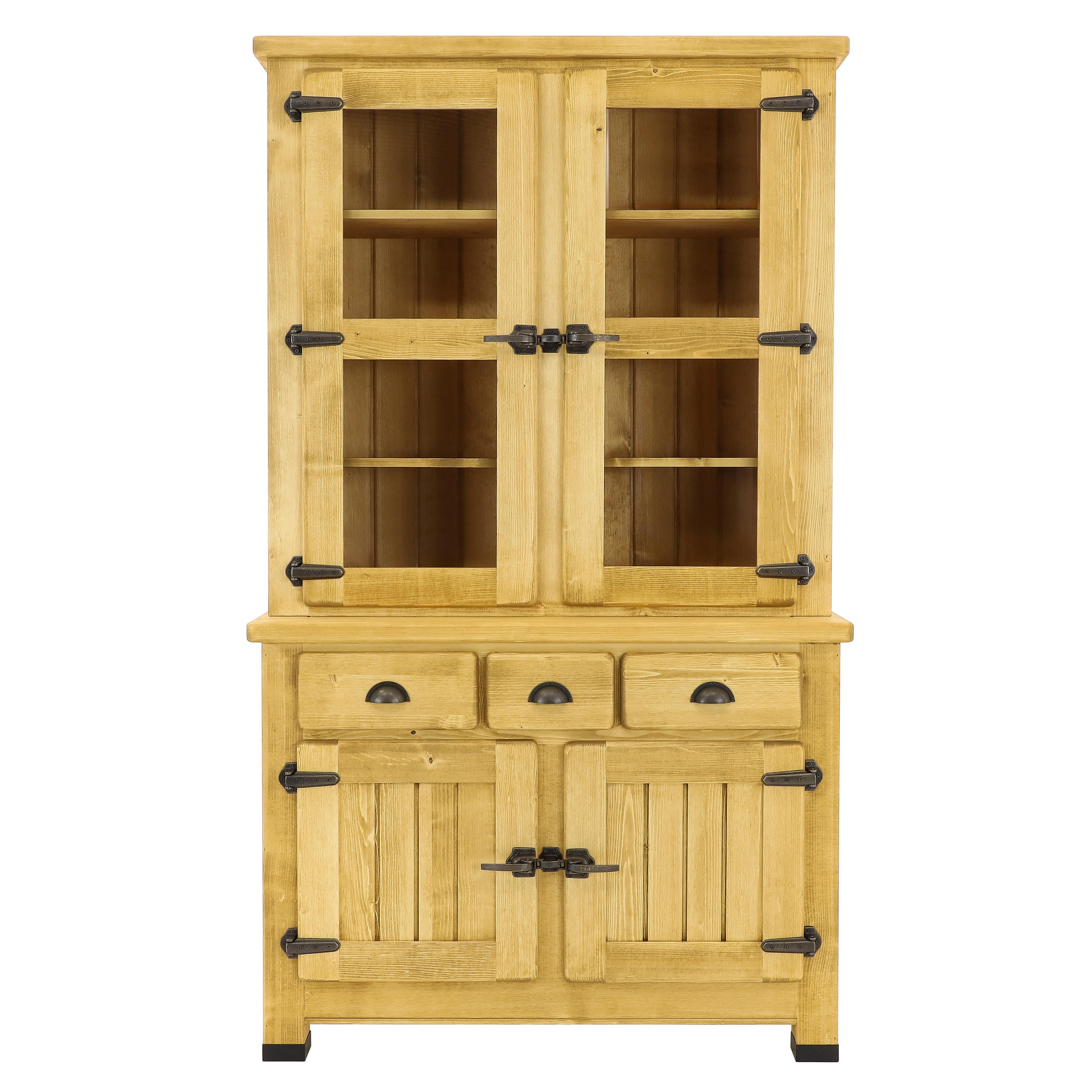 BUFFET aus Massivholz VINTAGE - Honig, Holz (116/200/48cm) - Seart