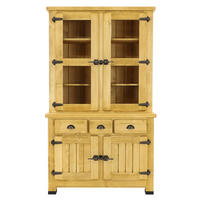 BUFFET aus Massivholz VINTAGE - Honig, Holz (116/200/48cm) - Seart