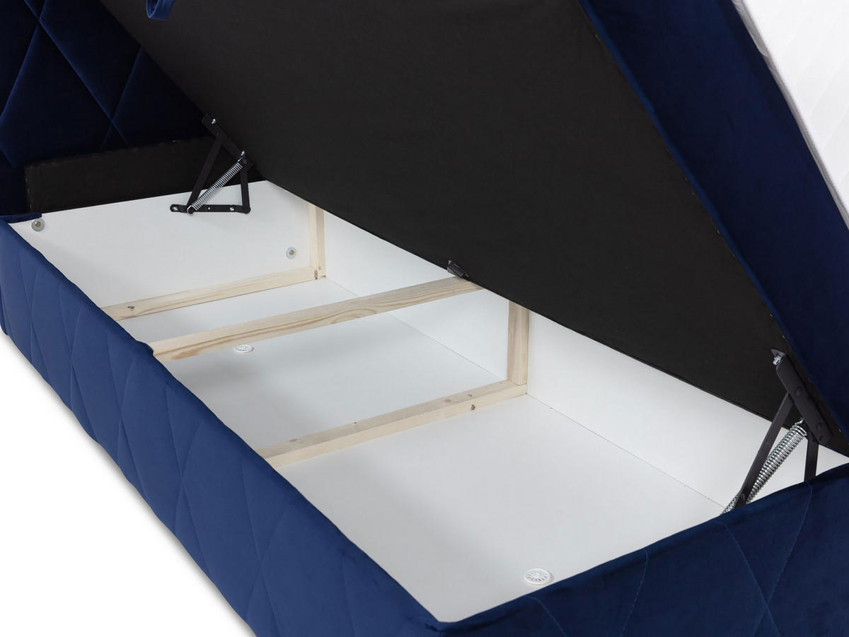 BOXBETT Simoti - Beige, Holzwerkstoff (180/200cm) - MIRJAN24
