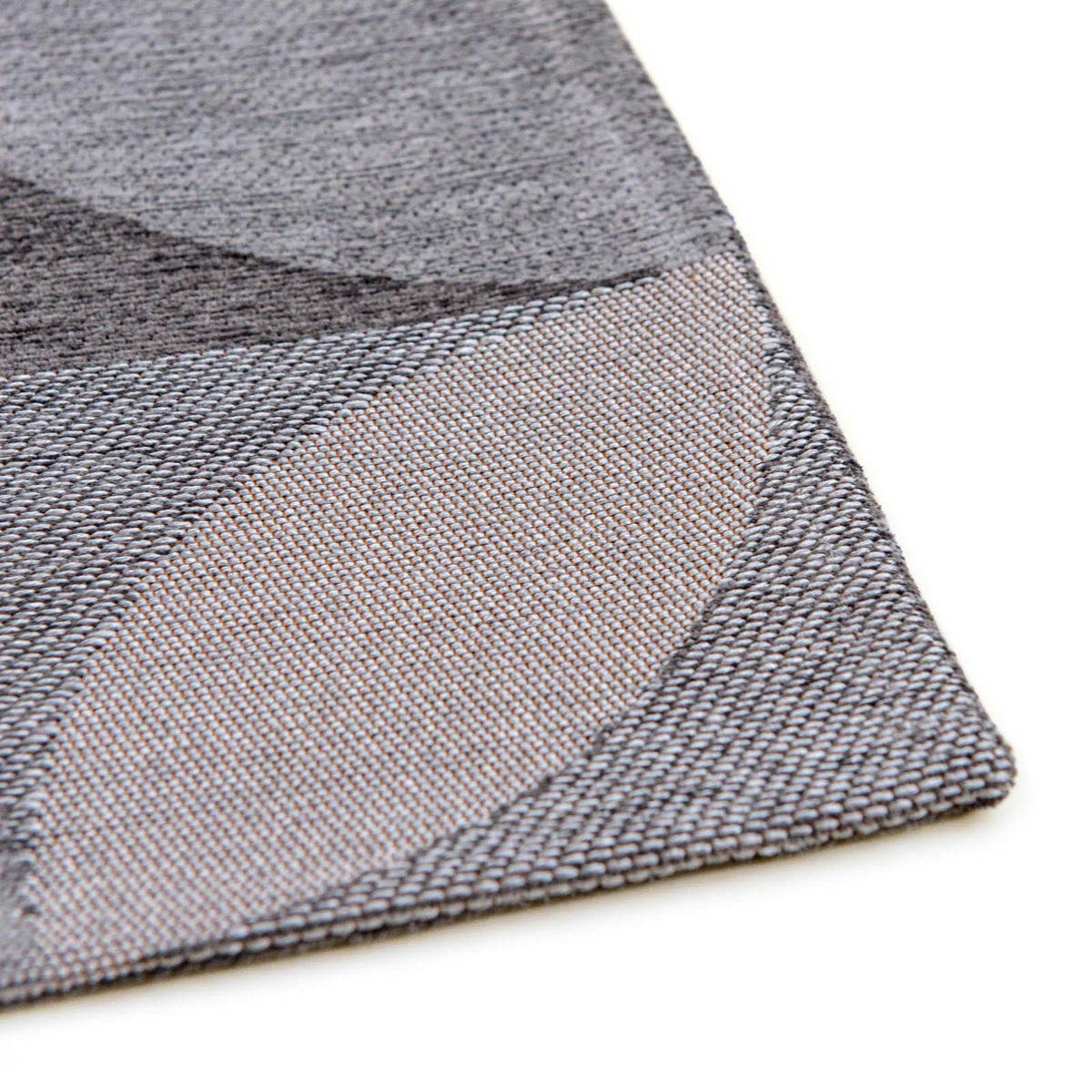 TEPPICH Rondo Rock Crystal 240/340 cm - Grau, Textil (240/340cm) - Lola&Moi