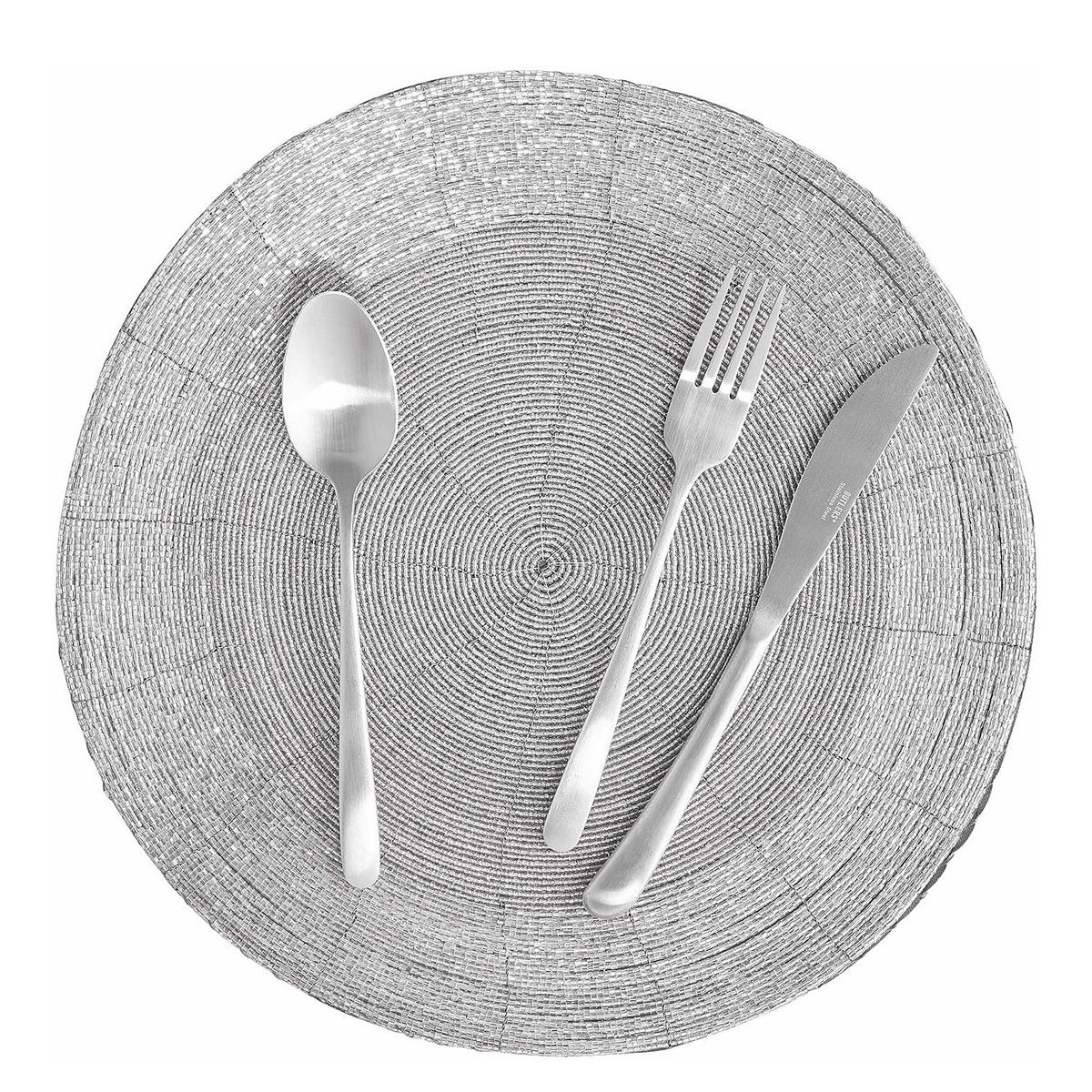 TISCHSET Shine On - Silberfarben, Textil (35/35cm) - Butlers