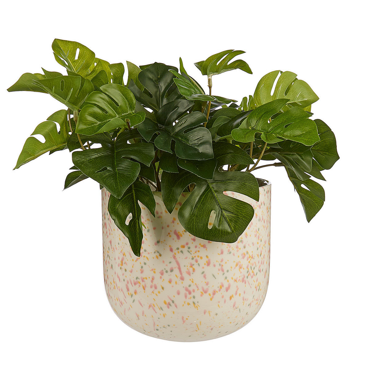 BLUMENÜBERTOPF Spot - Beige, Keramik (15cm) - Butlers