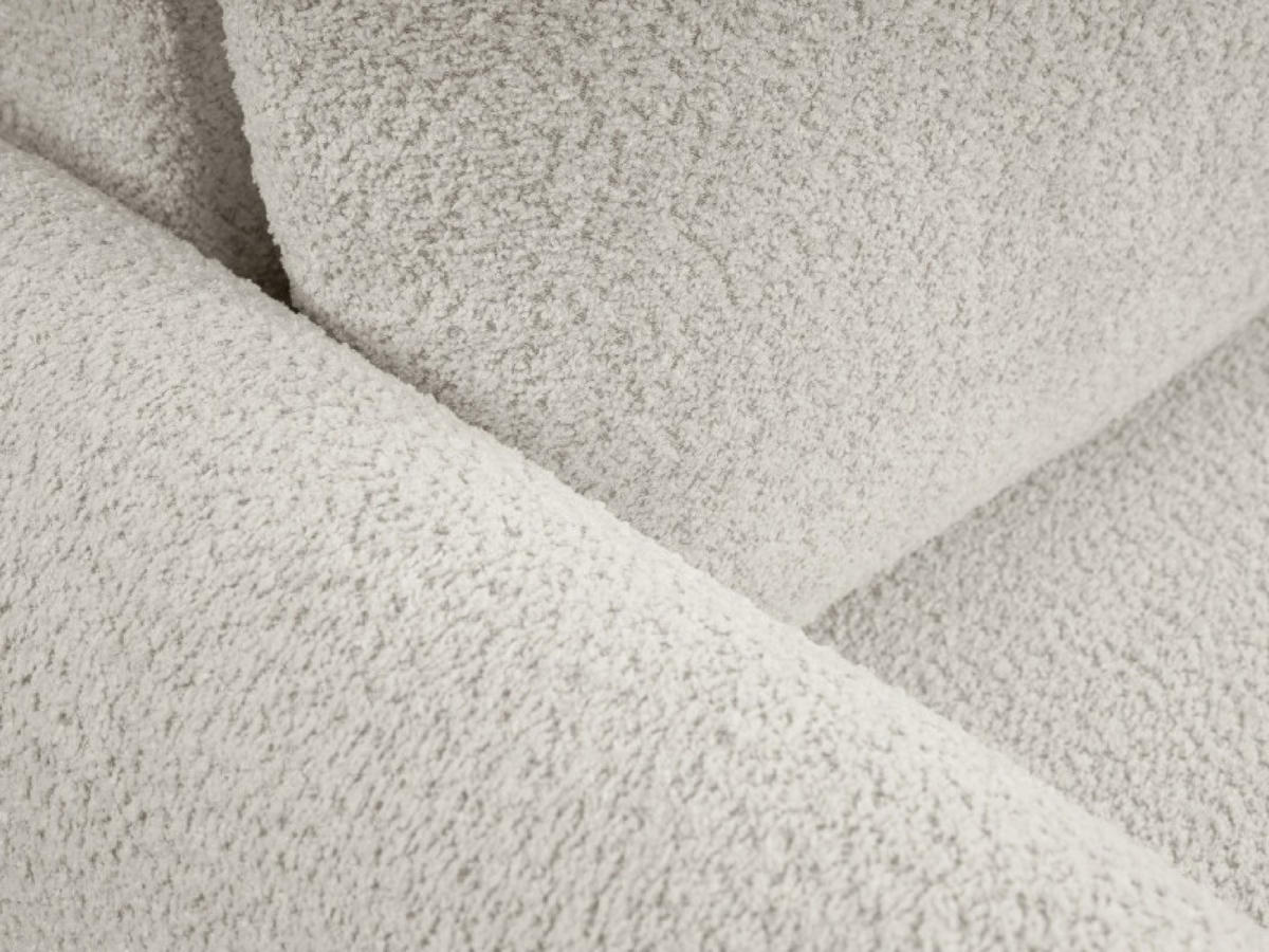 ECKSOFA Creme DELI Mit Schlaffunktion Rechts - Beige, Textil (257/171cm) - Sepro Meble