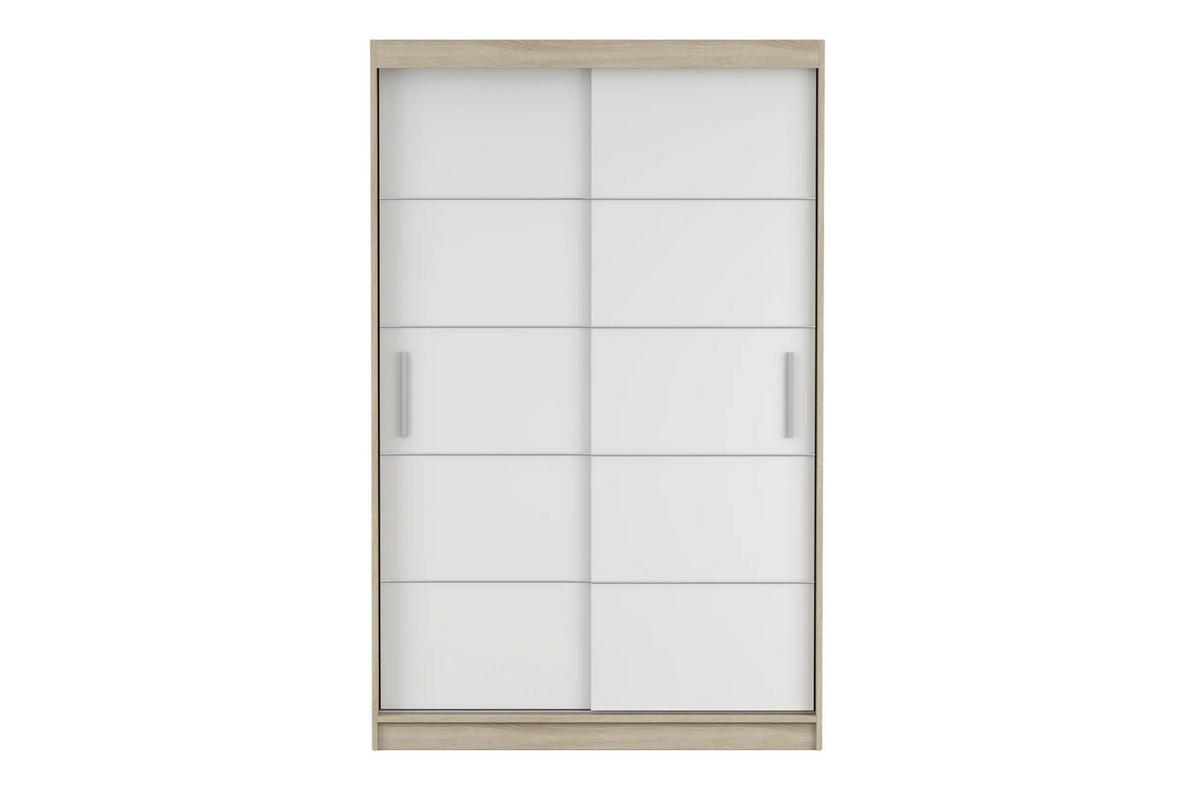 JUGENDZIMMER-SET TILL 06 PLUS 4-teilig in Eiche Sonoma / Weiß matt - Eichefarben/Weiß, Holzwerkstoff (410/200/61cm) - Deine Möbel 24