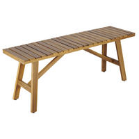SITZBANK BALI Akazie Natur 110cm - Braun, Holz (110/43/30cm) - riess-ambiente