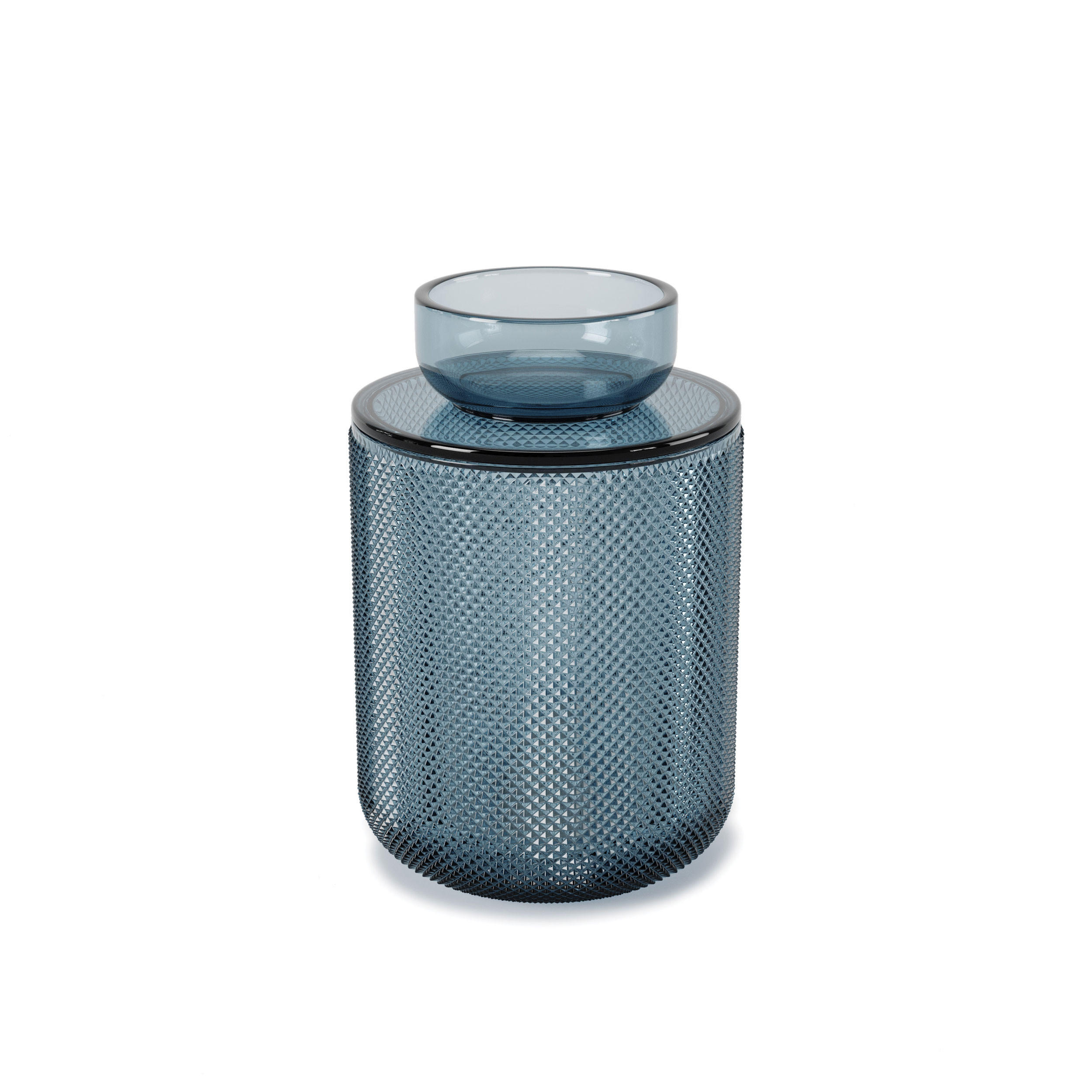 KOSMETIK-ORGANIZER Allira, Blau - Blau, Kunststoff (10/16/10cm) - Umbra