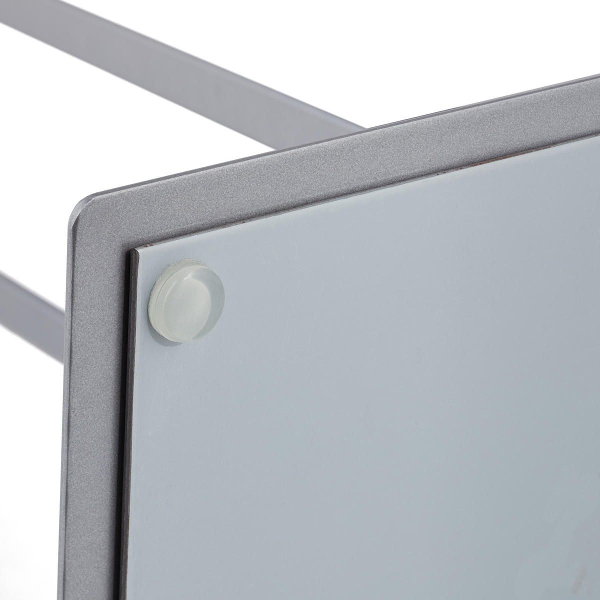 HANDTUCHSTÄNDER - Grau, Metall (50/82/19cm) - Relaxdays