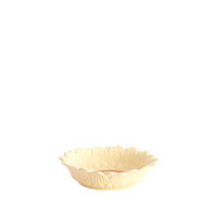 SCHALE Severa Orange 21/21/5 cm - Orange, Keramik (21/5cm) - Light & Living